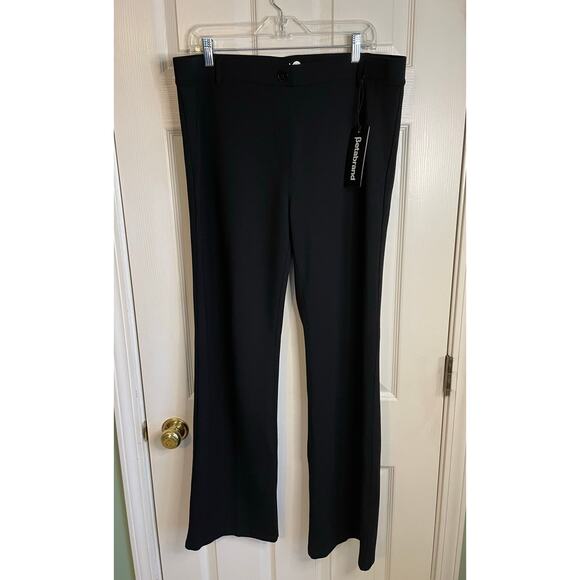 Betabrand NWT Pull On Bootcut Dress Yoga Pants Sz 2XL Black Stretch Comfort - Picture 4 of 13
